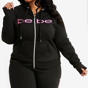 BEBE SPORT LOGO JACKET